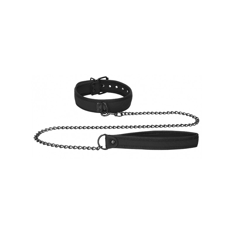 Ouch! Puppy Play Collier Néoprène Ouch Puppy Noir